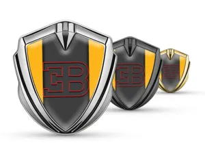 Bugatti Abzeichen Selbstklebend Minimaler Stil High-End Look